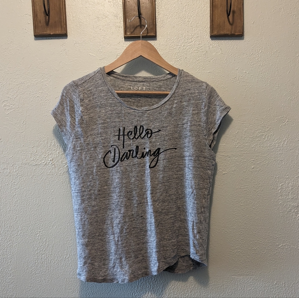 LOFT Linen Tee